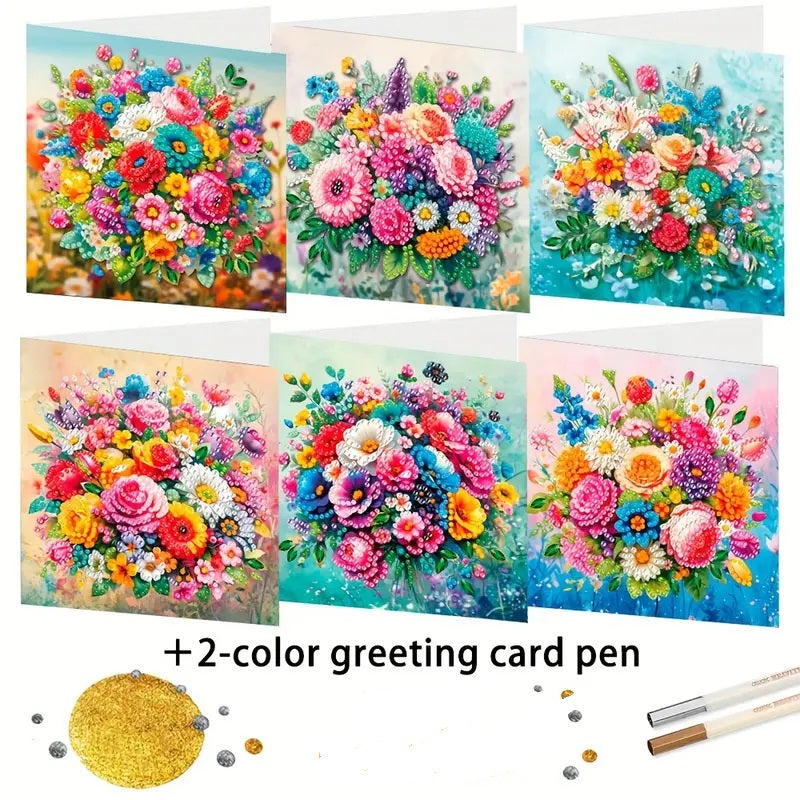 Diamond Jewel Art: Note Cards