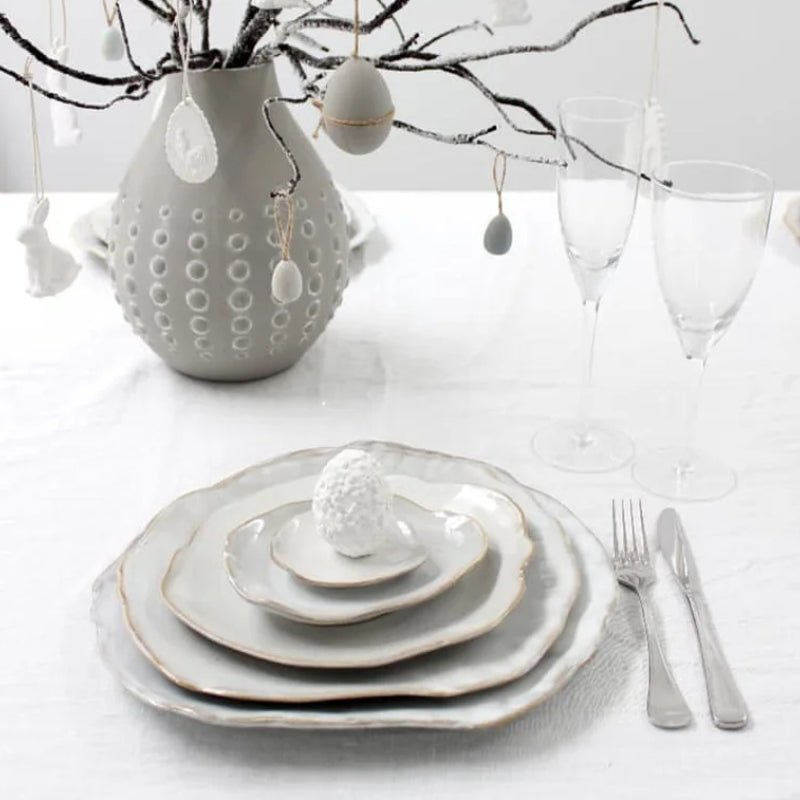 Dinner Plate Set - Rice, Soup, Noodle & Sushi Bowls with Sauce Dishes and Wester image 1