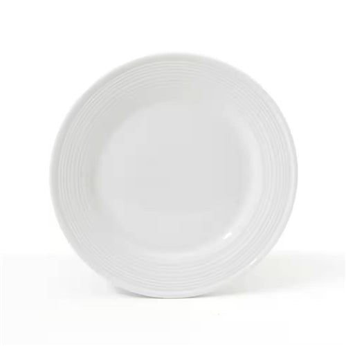 16-Piece White Ceramic Dinnerware Set w/ Bowls Plates and Mugs - Service for 4 image 3