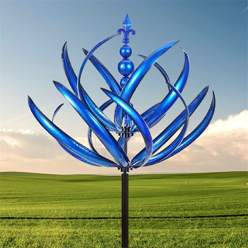 Harlow Wind Spinner Rotator Iron Inground Windmill Garden Harlow Wind Spinner Ro image 0