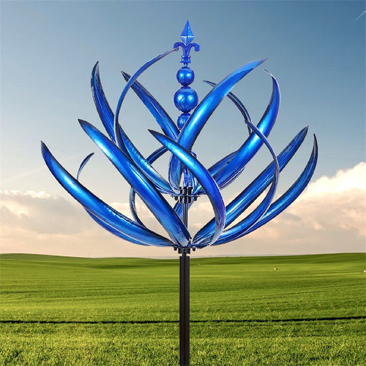 Harlow Wind Spinner Rotator Iron Inground Windmill Garden Harlow Wind Spinner Ro image 0