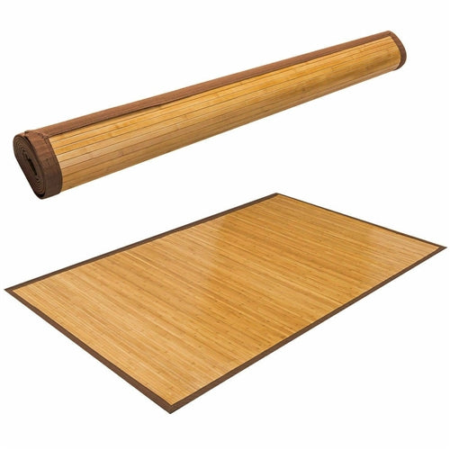 5' x 8' Indoor/Outdoor 100% Bamboo Area Rug Floor Carpet image 1