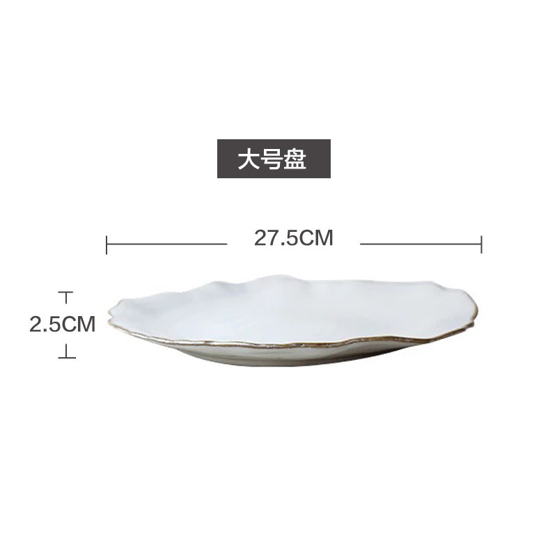 Dinner Plate Set - Rice, Soup, Noodle & Sushi Bowls with Sauce Dishes and Wester image 6