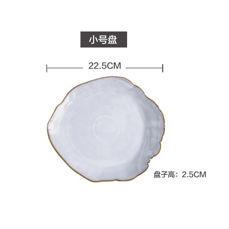 Dinner Plate Set - Rice, Soup, Noodle & Sushi Bowls with Sauce Dishes and Wester image 9
