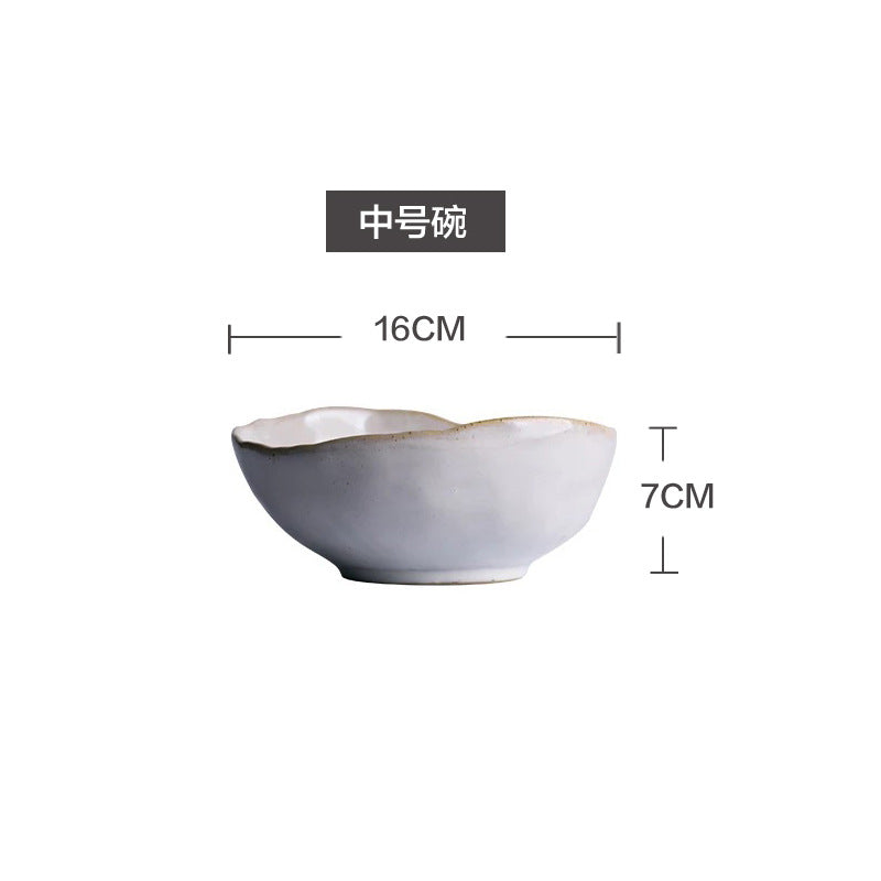 Dinner Plate Set - Rice, Soup, Noodle & Sushi Bowls with Sauce Dishes and Wester image 10