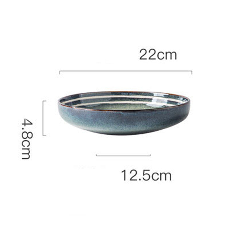 Household Light Luxury Tableware Japanese Style image 6