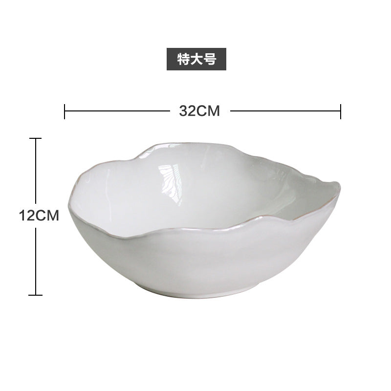 Dinner Plate Set - Rice, Soup, Noodle & Sushi Bowls with Sauce Dishes and Wester image 14