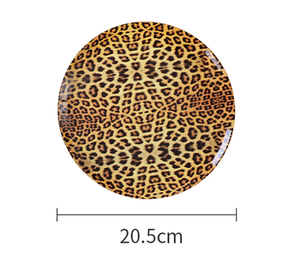 1pcs Bone China British Tea Cup Set Leopard Print Porcelain Coffee Set Ceramic T image 8